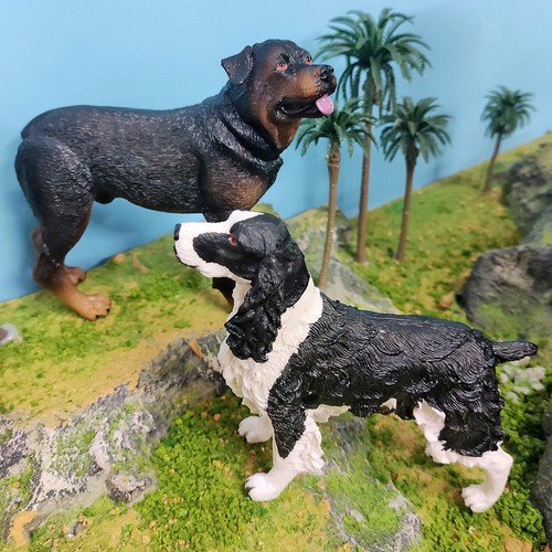 Figurina cane statua - di,