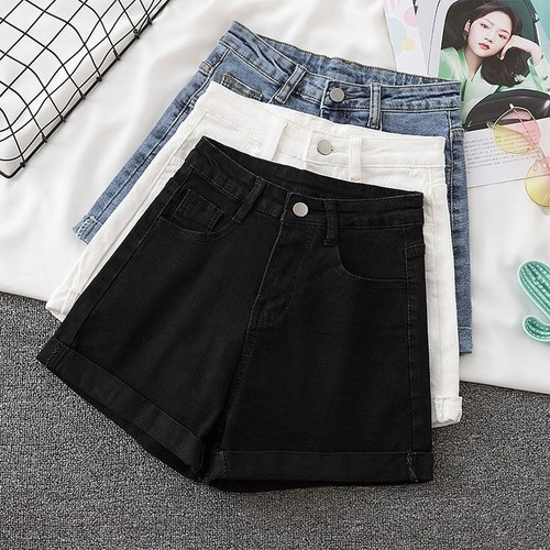 Pantaloncini donna vita alta