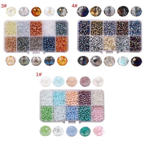 Set 1000 perle - di, vetro