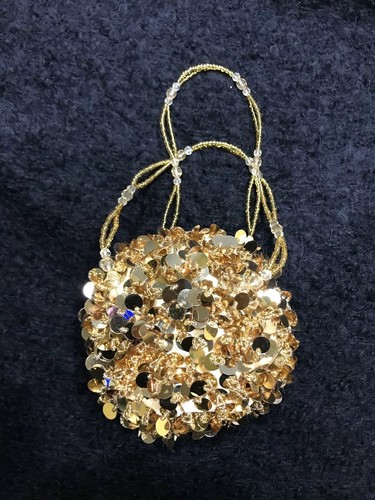 Borsa pochette dorata - , di