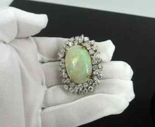 Spilla uomo opale di fuoco