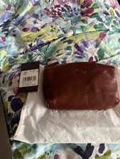 The Bridge Beauty Story Line Travel pelle marrone nuovo con etichetta stupendo