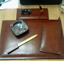 Vintage 6 Piece Velvet Leather
