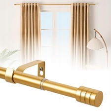 Asta Bastone Tenda oro singolo