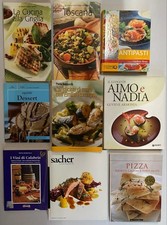 Lotto 23 Libri CUCINA Griglia Dessert Primi Secondi Carne Pizza Toscana Emilia