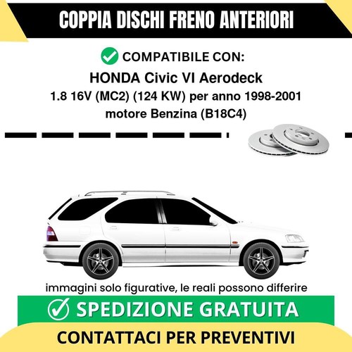 Coppia dischi freno anteriori - coppia,
