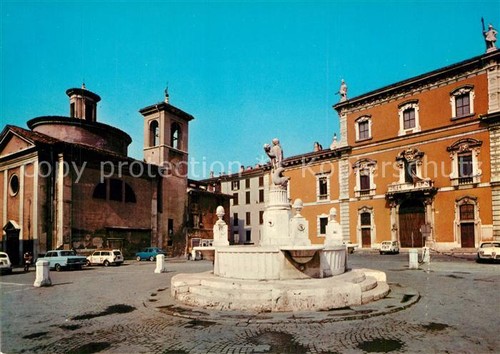 Brescia piazza mercato fontana - mercato,