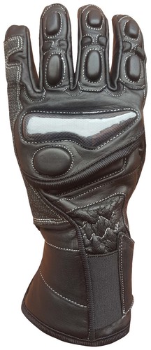Guanto pelle moto protezioni - guanto,