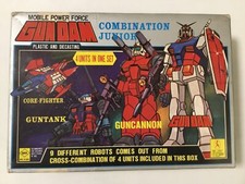 GUNDAM Mobile Power Force COMBINATION JUNIOR Set SKK Made In KOREA Excellent !!!