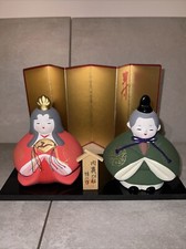 Coppia di bambole giapponesi