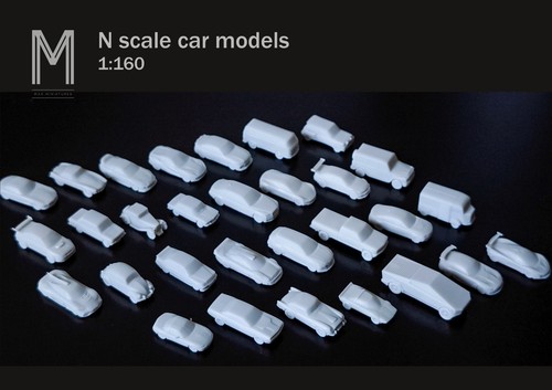 Nscale gauge miniature car - nscale, n