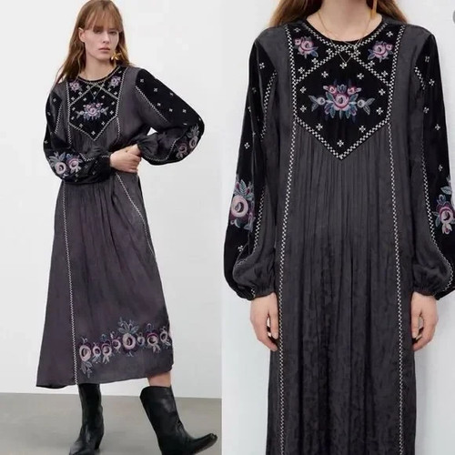 Abito midi zara - abito,