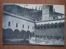 ABANO -PADOVA -CORTILE STABILIMENTO MONTEORTONE CARTOLINA D'EPOCA