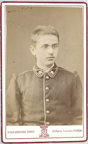 Cdv ritratto soldato - soldato,