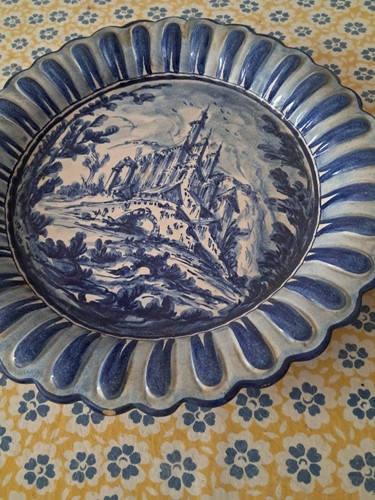 Fenice piatto ceramica - fenice,