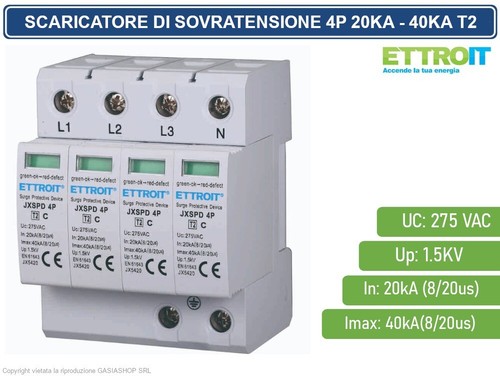 Scaricatore limitatore - scaricatore, di