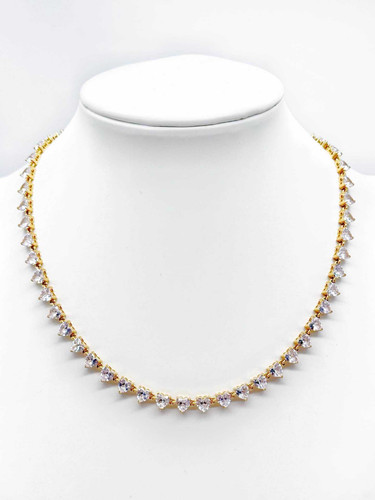Collana girocollo tennis - collana, donna