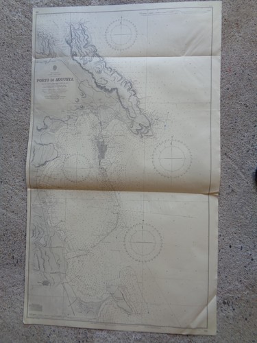 Carta nautica sicilia - carta,