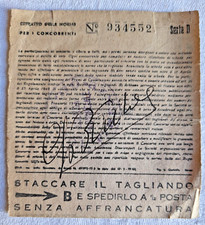 Bartali: Autografo del 1948 su
