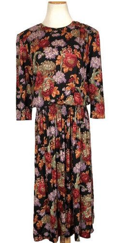 Abito midi vintage anni - , 80