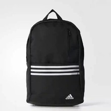 Zaino Adidas Versatile Nero Zaino Escursionismo Scuola College Borsa Nuovo con etichette Regno Unito Stock