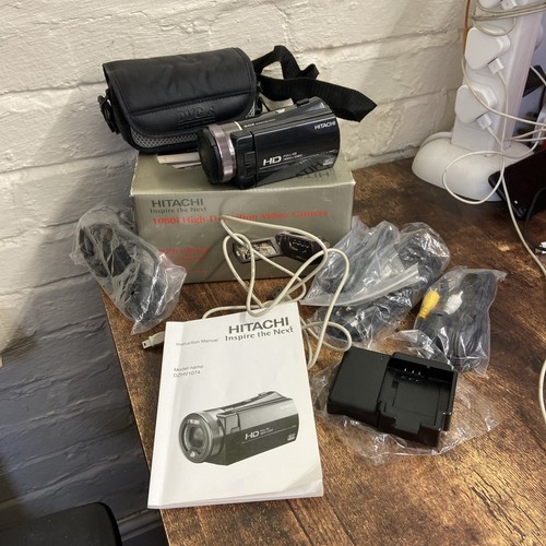 Hitachi dzhv1074hd videocamera - hitachi,
