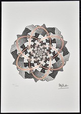 M.C. Escher, litografia, edizione limitata, arte