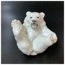 [Buone Condizioni] Figurina Royal Copenhagen Orso Polare B