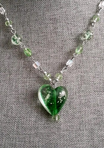 Collana con ciondolo cuore - , 3d