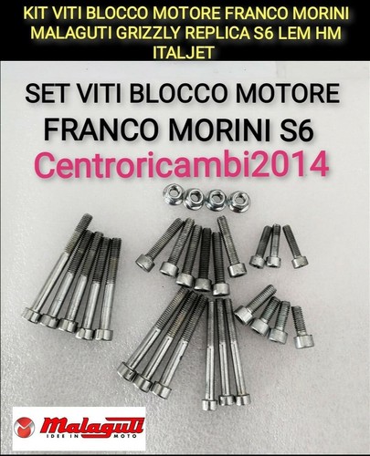 Kit viti blocco motore - kit, franco