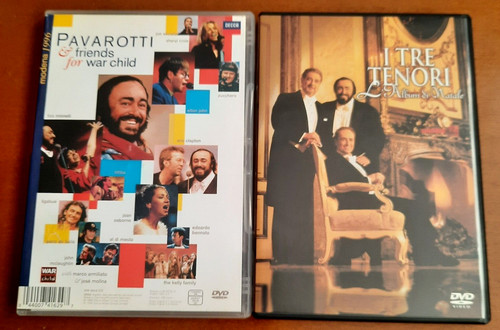 Pavarotti friends for - for, war
