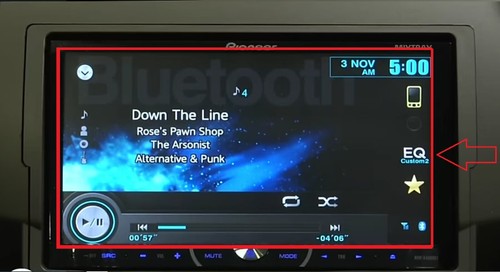 Lcd per pioneer avh1450 solo - lcd,