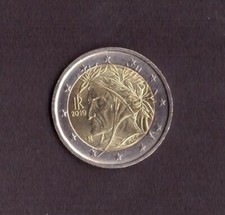 MONETA 2 EURO DANTE ITALIA - ITALY - ANNO 2019 - FDC