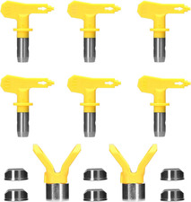 Set Di Ugelli per Verniciatura Airless, 6 Pezzi Ugelli Airless,Ugello Pistola a 