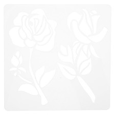  Stencil a tema floreale