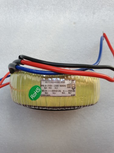 Transformer toroidal for tube - ,