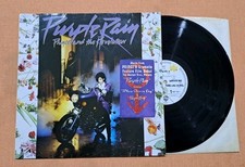 LP PRINCE AND THE REVOLUTION - PURPLE RAIN 1a Stampa UK & Europe 1984