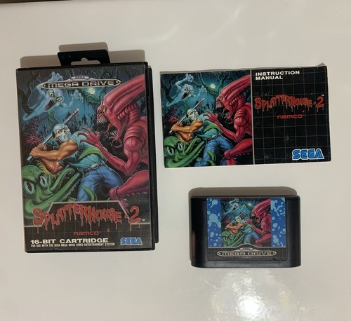 Sega mega drive splatterhouse - drive,