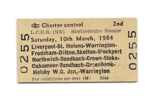 Lcgb railtour march 1984 - lcgb, 10