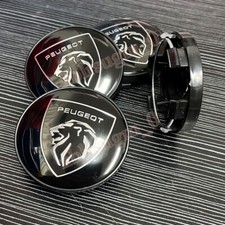 4x 60 mm per Peugeot logo