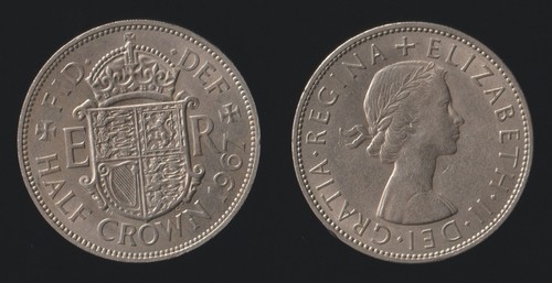 Regno unito half crown - regno, 1/2