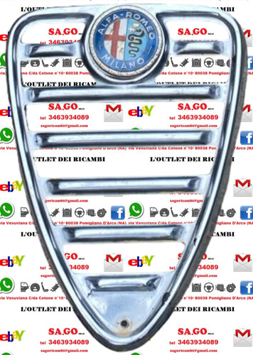 Griglia scudo radiatore logo - scudo,