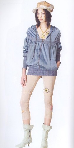 Leggings tatuaggio fornarina - leggings,