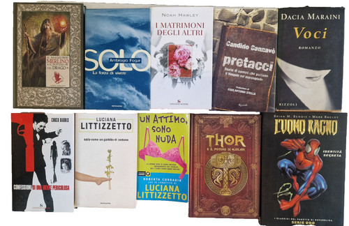 Lotto stock libri misti - 25,