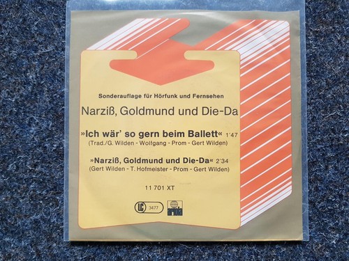 Narziss goldmund und die - narziss,, die-da