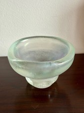 Venini Murano coppa acidata Carlo Scarpa 1936