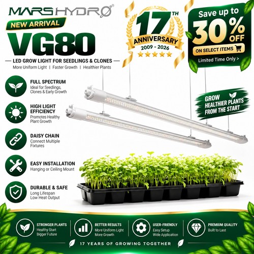 Mars hydro vg40 - vg80, sp3000b