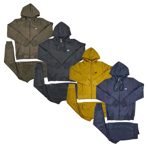 Time money uomo velour - money, tuta