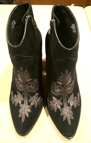 Ash joplin embroidered black - ash,