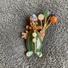 Vintage swoboda clown brooch - vintage,